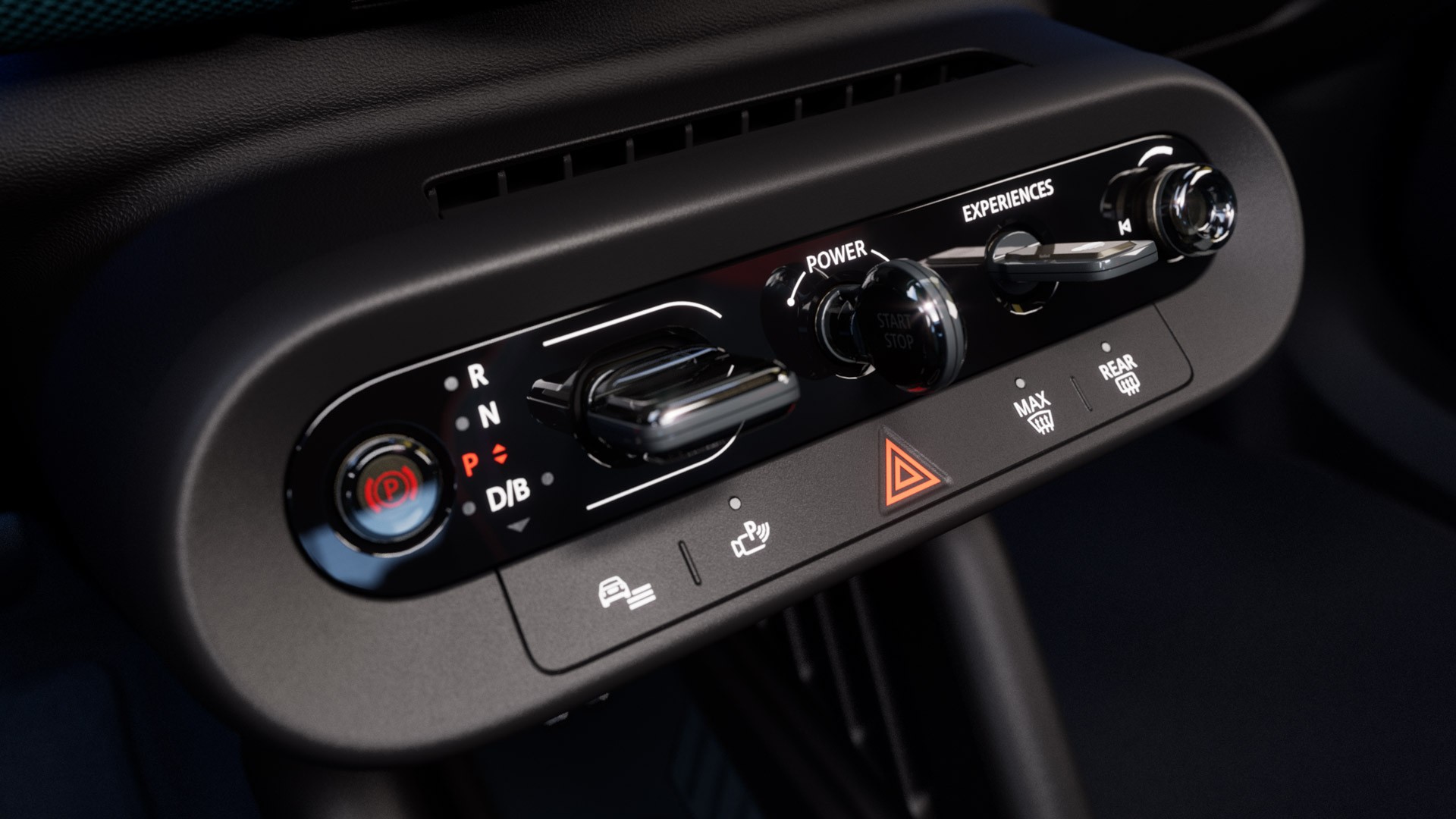 Alrafmagnaður MINI Aceman - innra rými - mælaborð